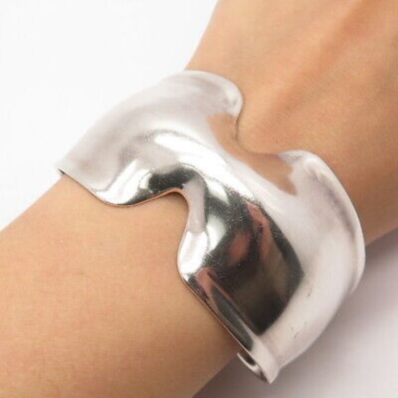 925 Sterling Silver Vintage Robert Lee Morris Wide...